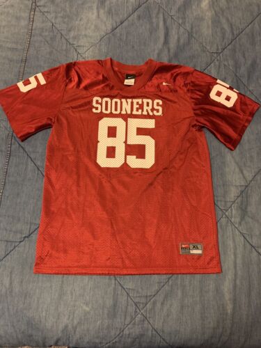 Oklahoma Sooners Nike Team #85 Jersey Size Youth XL (20) - Picture 1 of 6