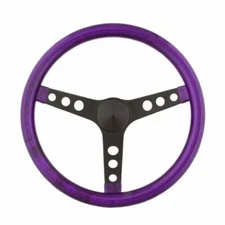 Grant Products 8453 13.5" Metal Flake Steering Wheel - Purple