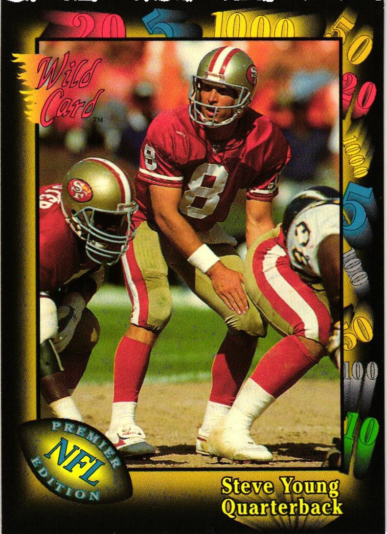 1991 Wild Card #86 Steve Young | eBay