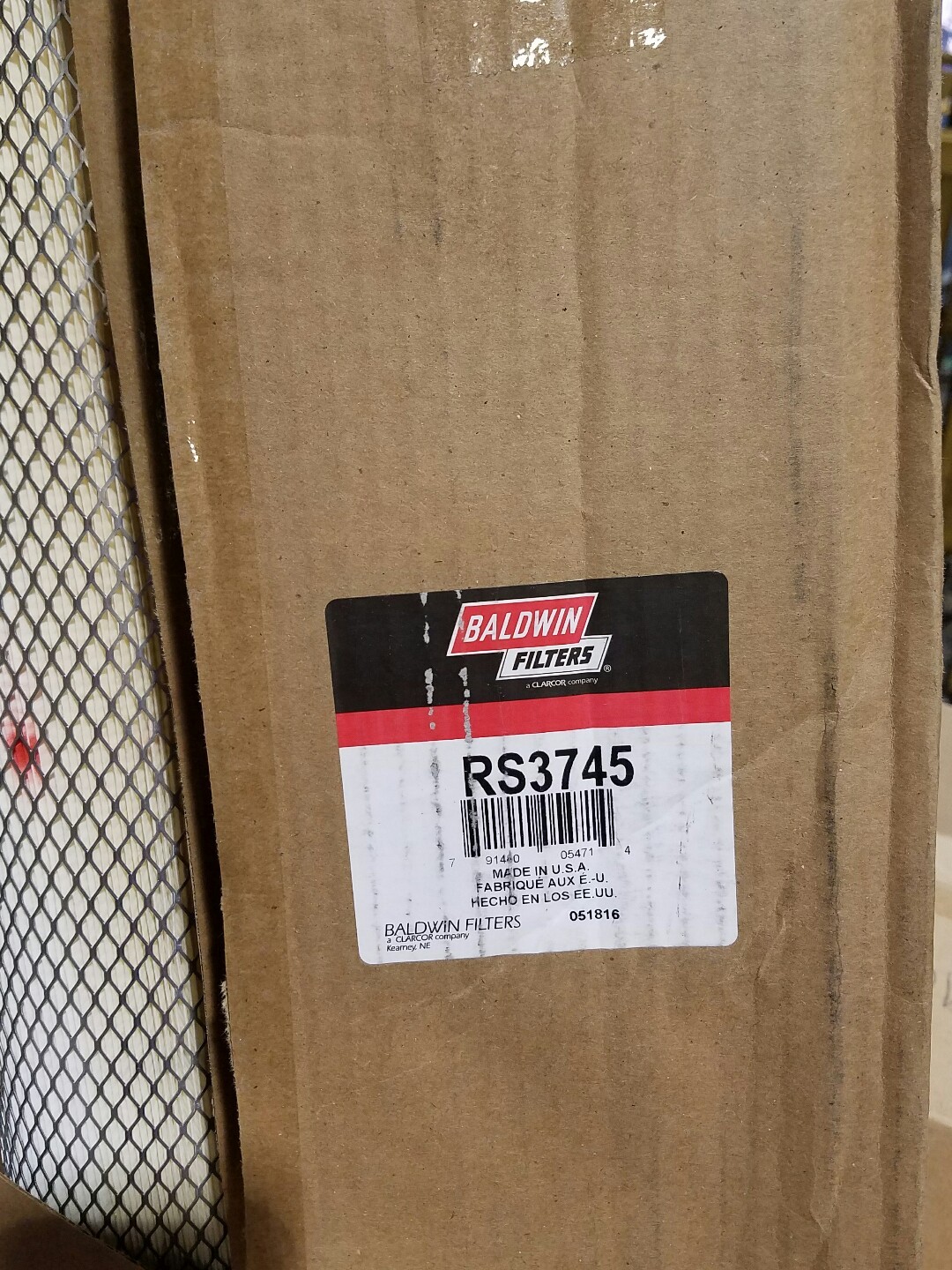 BALDWIN RS3745 Air filter cross reference