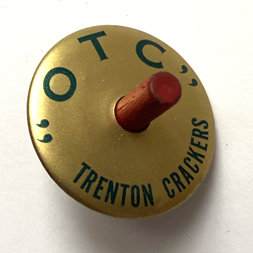 Vintage “OTC” Trenton Crackers Advertising Spinning Toy Top ~ Original Oyster NJ - Picture 4 of 8