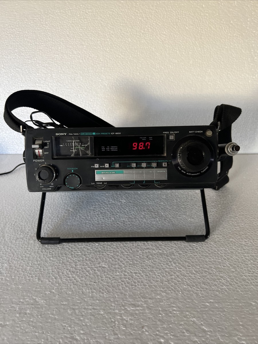 美品】SONY ICF-8650 3バンドAVIATION