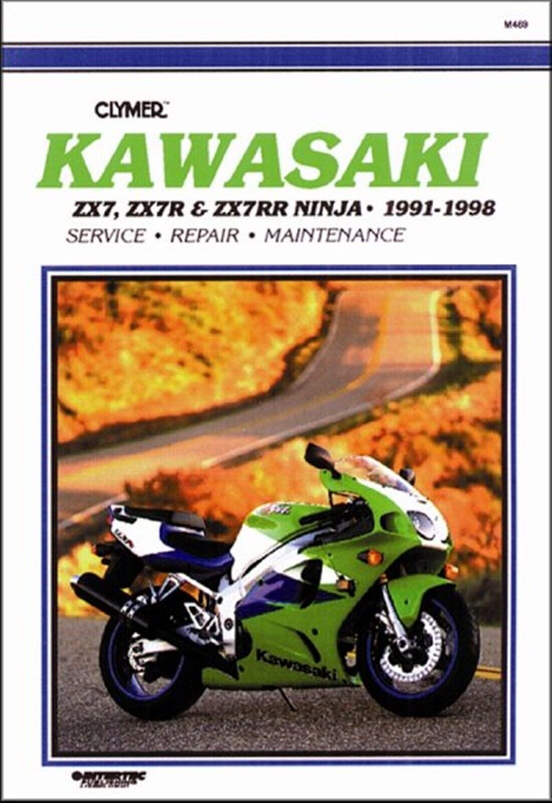 Kawasaki Ninja ZX7, ZX7R, ZX7RR Repair Manual 1991-1998 | eBay