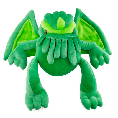 Medium Cthulhu Plush, 12in by Toy Vault, Stuffed Toy Inspired by HP Lovecraft