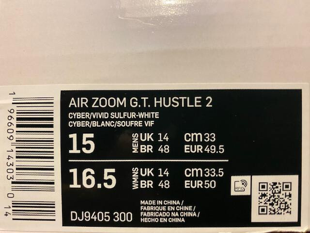 Size 15 - Nike Air Zoom GT Hustle 2 Talaria for sale online | eBay