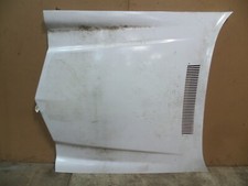 Painted Some Rot 70-81 Camaro Original Flat Hood Metal Front White