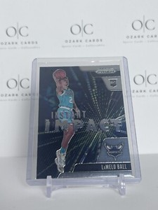 2020-21 Panini Prizm - Instant Impact Silver Prizm #21 LaMelo Ball (RC)