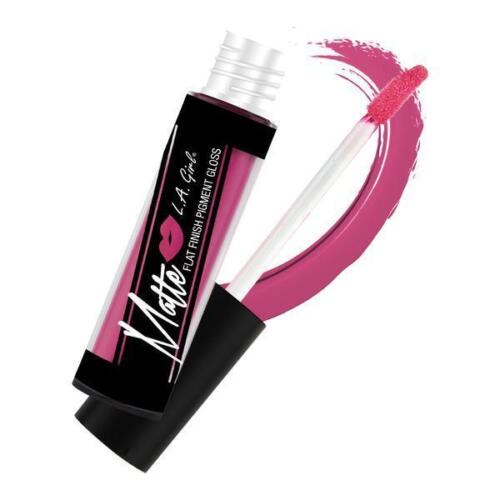 L.A Girl Matte Lip Gloss-Flat Finish Matte Pigment Gloss - All Colors - Picture 6 of 23