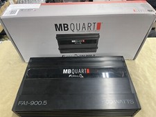 Mb Quart Fa1-900.5 Top Quality 5-channel Car Amplifier - 900w Rms Amp For Repair