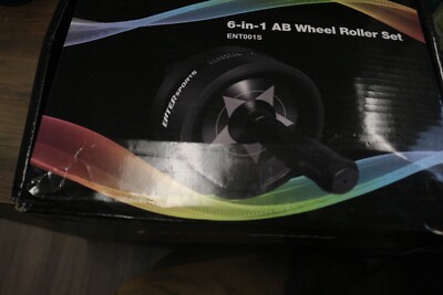 Enter Sports 6 in 1 AB Wheel Roller Set