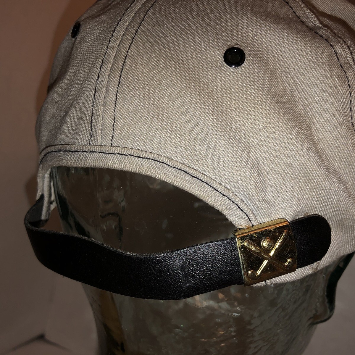 Casquette Vintage Snap-On Années 80 - Marque K-Brand - Fabriquée Aux USA - Grise - Système Strapback Ajustable