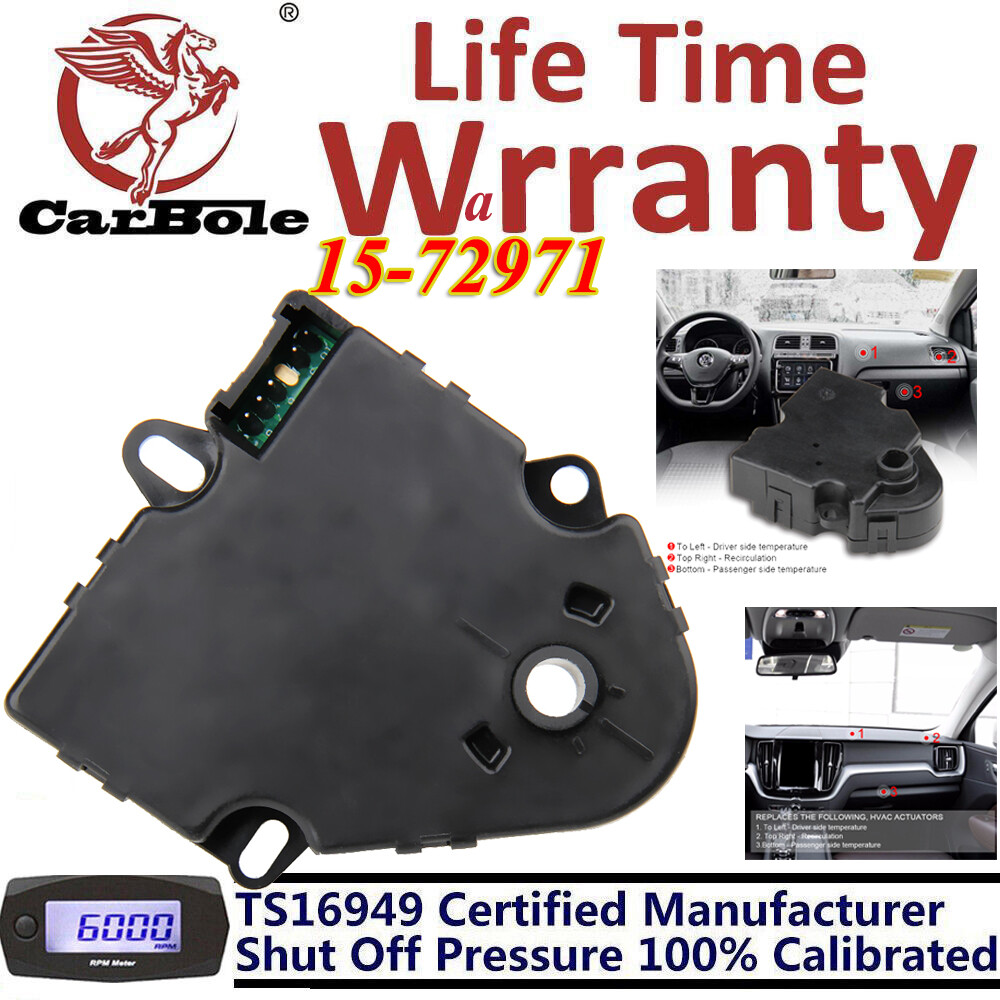 15-72971 Replace For GM Heater Blend Door Actuator 52402588