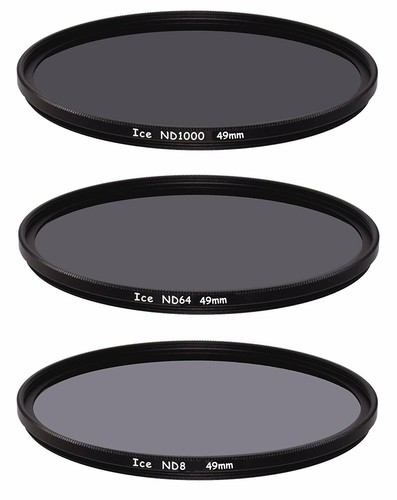 Dolder Graufilter Set ND8, ND64, ND1000 - 49mm Neutral Density Filter Für Fotografie