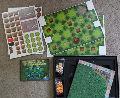 Rio Grande Games Tikal-NEW OPEN BOX ITEM, MISS ONE TERRAIN HEXAGON TILE