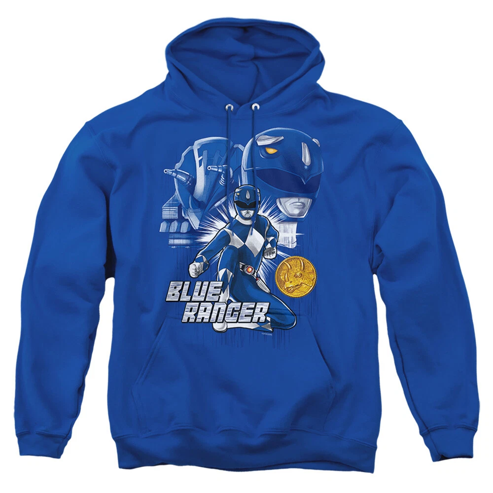 Mighty Morphin Power Rangers Blue Ranger Pullover Hoodie