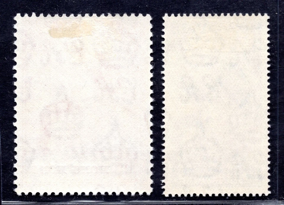 HONG KONG 1948 PRATA CASAMENTO SCOTT #178-179 PERFEITO ESTADO LEVEMENTE ARTICULADO - Imagem 2 de 2