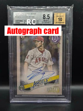 Shohei Ohtani 2019 Topps Finest Orange Auto /25 PSA DNA Cert Angels From Japan