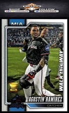 2026 Topps #287 Agustin Ramirez Walk This Way