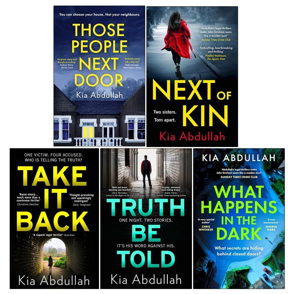 Kia Abdullah Collection 5 Books Set Those People Next Door,Next of Kin
