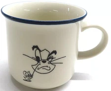 Tully's Coffee x Tom and Jerry Face Mug Black Line 9cm Ltd Store Exclusive