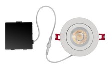 Ultra-Spot 4 in. Selectable New Construction and Remodel Color Canless Recessed
