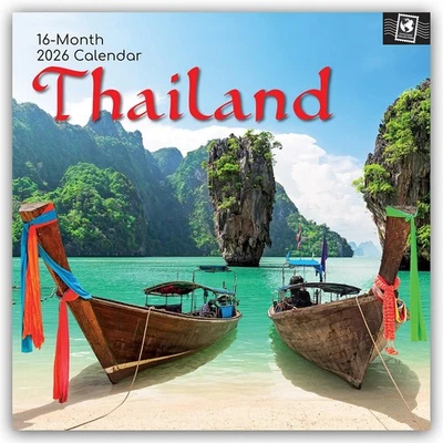 BROWNTROUT VERLAGS GMBH Thailand 2026 - 16-Monatskalender The Gifted