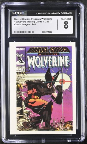 1991 Wolverine 1st Covers Marvel Comics Presents Card #48 CGC 8 NM/MINT