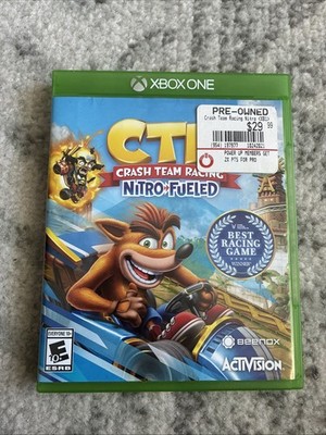 CTR Crash Team Racing: Nitro Fueled Microsoft Xbox One 2019 Edition