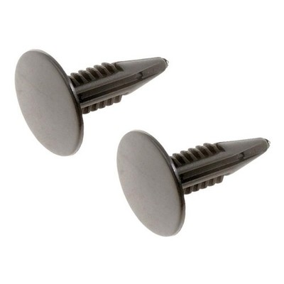 Panel Trim Retainer | Interior 2 Pieces Nylon Black 20 mm Fastener Head Diameter