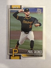 2026 Topps Series 1 Paul Skenes #100 75th Anniversary Pirates MLB Card