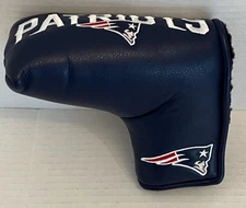 NFL New England Patriots Golf Vintage Magnetic Blade Putter Cover