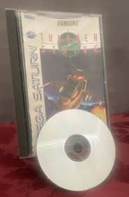 Thunderstrike 2 (Sega Saturn, 1996) Game, Case & Art Work - Tested & Working!
