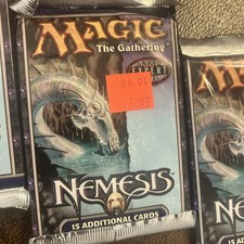 mtg nemesis booster box | Insert 5cm lift MTG NEMESIS FAT PACK FACTORY