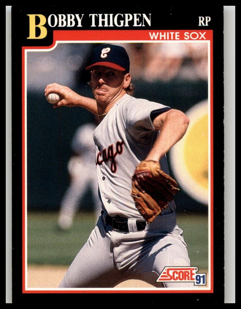 1991 Score #280 Bobby Thigpen