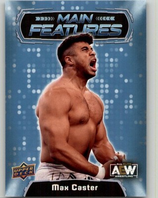 2022 Upper Deck AEW Max Caster Main Features #MF-7