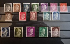 Nazi Germany - Third Reich - A Selection of Hitler Head stamps - MNH (**)