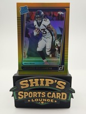 Javonte Williams Gold Holo 2021 Rookie Press Proof Gold #275