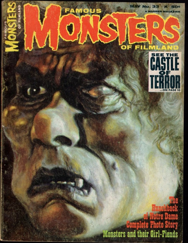 Famous Monsters of Filmland #33 May 1965 VG-FN Warren Publishing