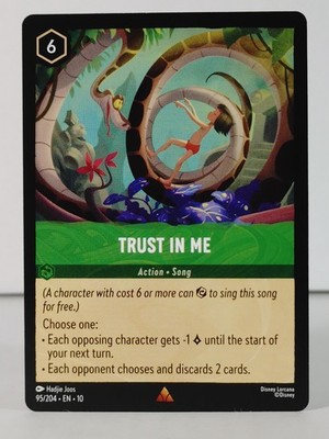 Trust In Me - rare  Whispers in the Well - 95/204 - NM - E