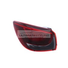 Mazda 2 Rear Light Hatchback 2015-2020 Outer Wing Tail Lamp Lens Passenger Side