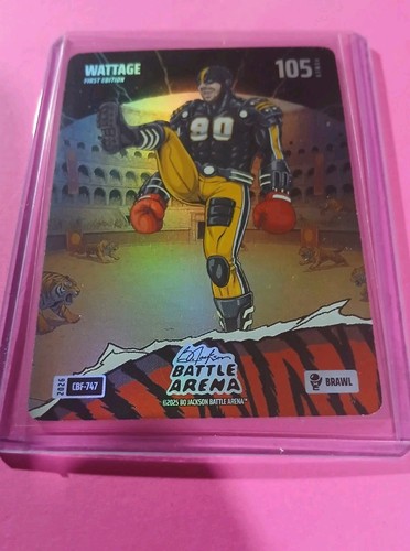 Bo Jackson Battle Arena 2026 CBF-747 Maverick TJ Watt Case Hit Colosseum Steeler