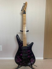 YAMAHA MG-MIIIG B Z Tak Matsumoto Signature E-Gitarre Schwarz Lila Muster