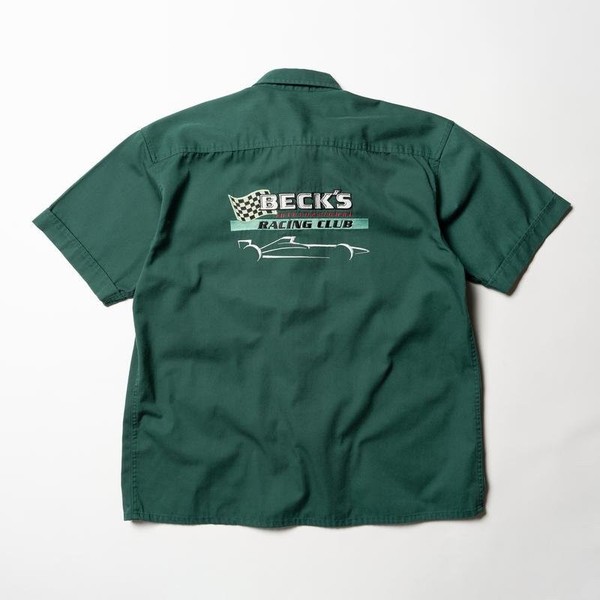 Men Vintage Shirt Green 42 / XL / 50