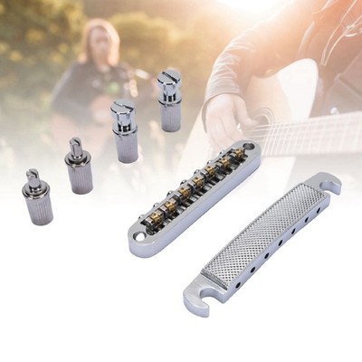 Bridge Stop Bar Tailpiece Combo Replacement For SG 7 String Electric Guit