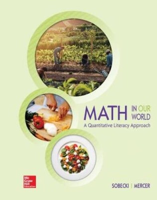 Loose Leaf for Math in Our World: A Quantitative Literacy Approach - VERY GOOD