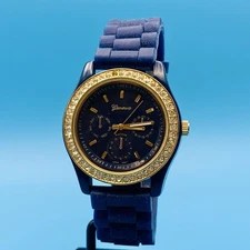 GENEVA PLATINUM 7827 Women’s Fashion Quartz Wristwatch Faux Dials Crystals Works