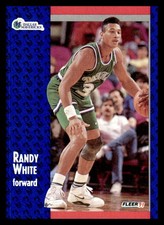 1991-92 Fleer #47 Randy White Dallas Mavericks