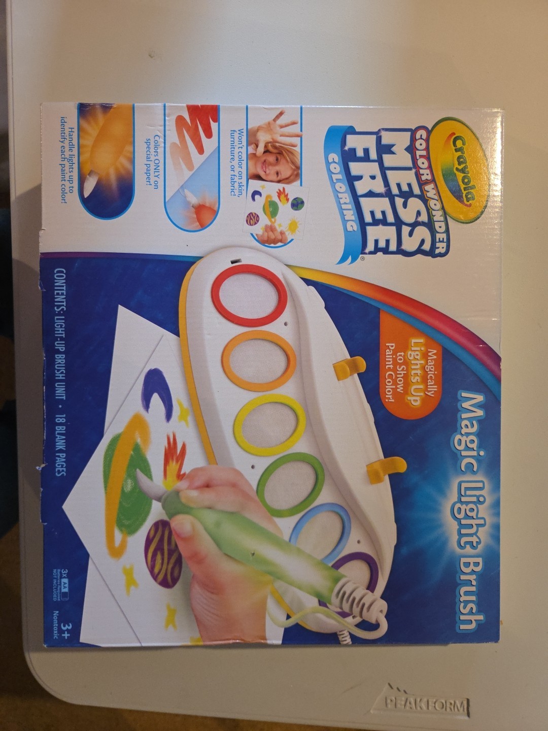 Crayola Color Wonder Mess Free Coloring Magic Light Brush Brand New In Box