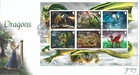 2015 Jersey Dragons Miniature Sheet First Day Cover
