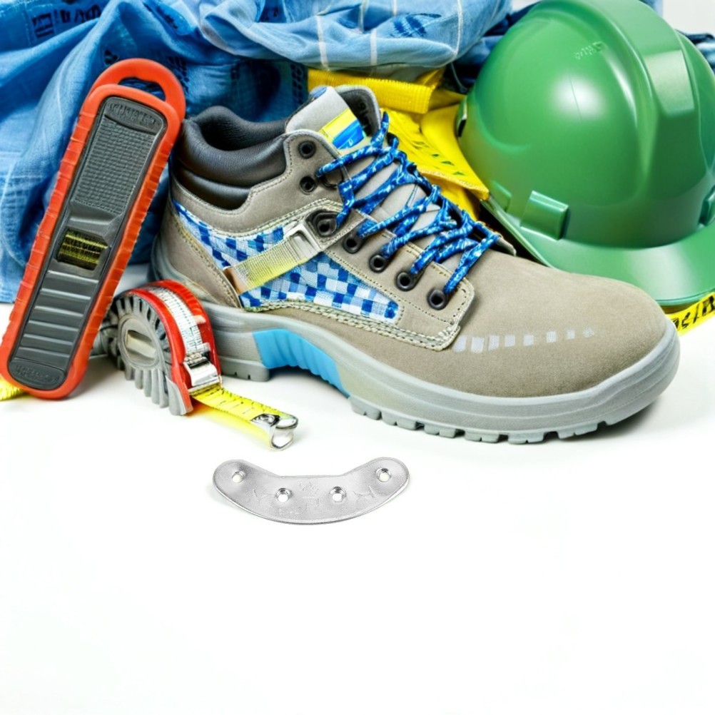 4 Pairs Heel Taps Boot Repair Kit Plate Replacement Plates